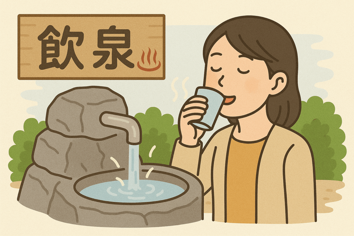 内側からキレイに！飲泉の魅力＆おすすめ名湯
